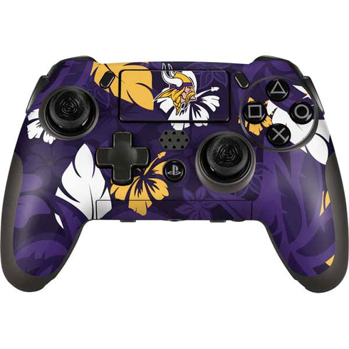 NFL Minnesota Vikings Tropical Print PlayStation Scuf Vantage 2 Controller Skin
